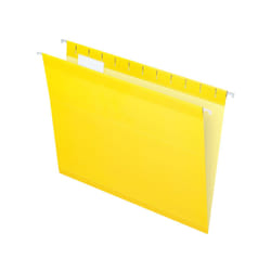 Pendaflex 04152 1/5 YEL dossier suspendu lettre Papier, Plastique Jaune