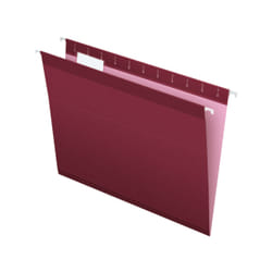 Pendaflex 04152 1/5 BUR dossier suspendu lettre Papier, Plastique Bourgogne