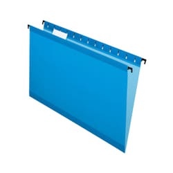Pendaflex 6153 1/5 BLU dossier suspendu Legal Papier, Plastique Bleu