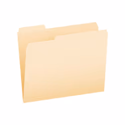 Pendaflex 752 1/3, Dossier manila, lettre, Papier, Beige, Paysage, Feuille