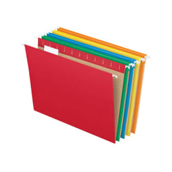 Pendaflex 81663 dossier suspendu lettre Papier, Plastique Bleu, Vert, Orange, Rouge, Jaune