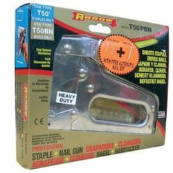Agrafeuse cloueuse T50PBN - ARROW - en acier chromé - pour usage intensif