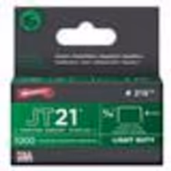 Agrafes - ARROW - JT21 - 8 mm - Boîte de 1000 - Galvanisées - Compatibles avec JT21 T27 EasyFire