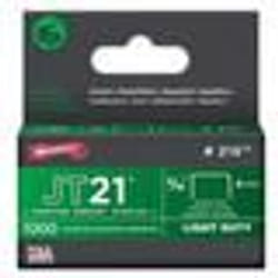 Agrafes - ARROW - JT21 - 8 mm - Boîte de 1000 - Galvanisées - Compatibles avec JT21 T27 EasyFire