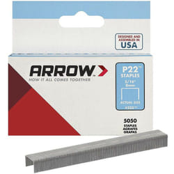 Arrow - Boîte de 5000 agrafes P22 8 mm