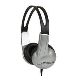 Koss UR10 Écouteurs Avec fil Arceau Musique Noir, Gris