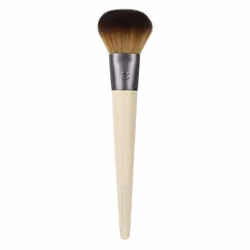 EcoTools 79625013061, Pinceau à fard, Arrondi, Dense, Synthétique, Marron, Bois, Bambou