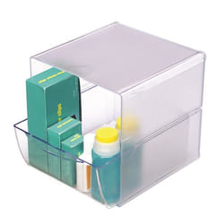 Deflecto 350801 bac de rangement de bureau Polystyrène Transparent