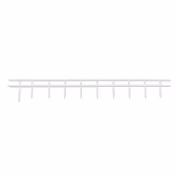 GBC Peignes SureBind A4 blanc 25 mm (100), Blanc, 297 mm