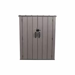 LIFETIME ARMADIO DA GIARDINO IN POLIETILENE 136X70X172CM PORTA ATTREZZI ESTERNO