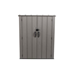 LIFETIME ARMADIO DA GIARDINO IN POLIETILENE 136X70X172CM PORTA ATTREZZI ESTERNO