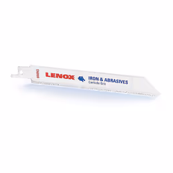 LENOX 20576800RG, Lames de scie sabre, Brique, Vitrocéramique, Fibre de verre, Marbre, Carrelage, Carbone, Blanc, 20,3 cm, 1  ...