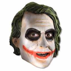 Masque Joker 3/4 Batman adulte
