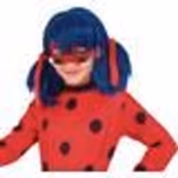Masque pailleté Ladybug - Rubies - Pour Enfant Fille de 3 ans et plus - Polyester - Rouge