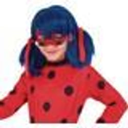 Masque pailleté Ladybug - Rubies - Pour Enfant Fille de 3 ans et plus - Polyester - Rouge