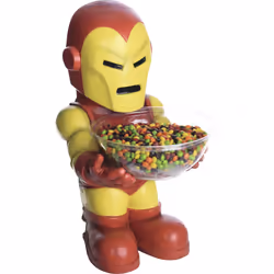 Rubie's Pot à Bonbons Iron Man, Plastique, Rouge, 18 an(s), unisexe, Marvel, CE