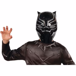 Rubie's Masque Plastique 1/2 Black Panther