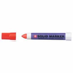 Sakura Solid Marker, Rouge, Bleu, Rouge, Béton, Verre, Fer, Cuir, Papier, Caoutchouc, Bois, -10 - 200 °C, 132 mm, 1 pièce(s)