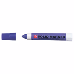 Sakura Solid Marker, Bleu, Bleu, Béton, Verre, Fer, Cuir, Papier, Caoutchouc, Bois, -10 - 200 °C, 132 mm, 1 pièce(s)