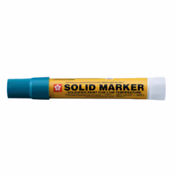 Sakura Solid Marker, Vert, Vert, Jaune, Béton, Verre, Fer, Cuir, Papier, Caoutchouc, -40 - 100 °C, 132 mm, 1 pièce(s)
