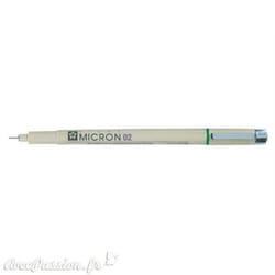 Feutre - Sakura - Archival Ink - Pointe très fine 0.3mm - Couleur verte - Mixte
