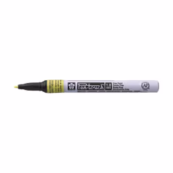Sakura XPMKA302, Jaune, Noir, Blanc, Jaune, 1 couleurs, Fin, Carton, Verre, Métal, Papier, Plastique, Porcelaine, Bois, 1 mm