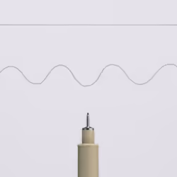 Sakura Pigma Micron 01 stylo fin Gris 1 pièce