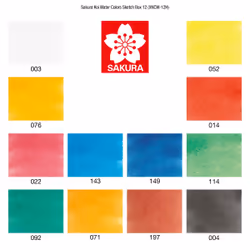 Sakura Koi Water Colors Sketch Box 12 - Vue supplémentaire 4