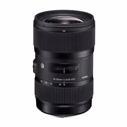 Sigma 18-35mm F1.8 DC HSM Appareil-photo IP Objectif standard Noir