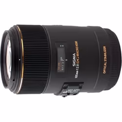 Sigma 105mm F2.8 EX DG OS HSM Macro, Objectif macro, 16/11, Stabilisateur d'image, Auto focus