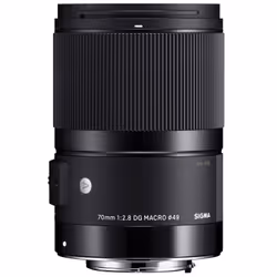 Sigma 70mm F2.8 DG MACRO A MILC/SLR Objectif macro Noir