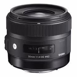 Sigma 30mm F1.4 DC HSM | Art, Objectif standard, 9/8, Nikon F, Auto focus