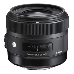Sigma 30mm F1.4 DC HSM | Art SLR Objectif standard Noir