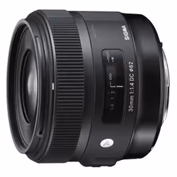 Sigma 30mm F1.4 DC HSM | Art SLR Objectif standard Noir