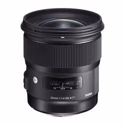 Sigma 24mm F1.4 DG HSM A, Objectif large, 15/11, Sony E