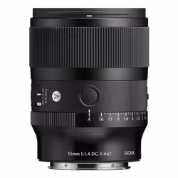 Sigma 35mm F1.4 DG II MILC Prime lens Noir - Vue supplémentaire 2