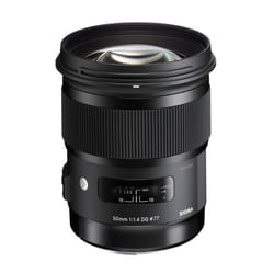 Sigma Art, 50mm F1.4 DG HSM SLR Noir