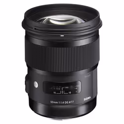 Sigma 50mm f/1.4 DG HSM Art MILC Objectif standard Noir