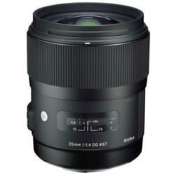 Sigma 35mm F1.4 DG HSM SLR Objectif standard Noir