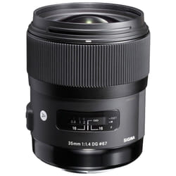 Sigma 35mm F1.4 DG HSM SLR Objectif standard Noir
