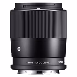 Sigma 23mm / f 1.4 DC DN C SO MILC Téléobjectif Noir