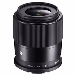 Sigma 23mm / f 1.4 DC DN C MILC Téléobjectif Noir