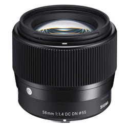 Sigma 56mm F1.4 DC DN MILC Téléobjectif Noir