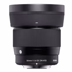 Sigma 56mm F1.4 DC DN MILC Téléobjectif Noir