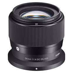 Sigma 56mm / f 1.4 DC DN C MILC Téléobjectif Noir
