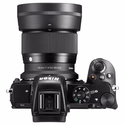 Sigma 56mm / f 1.4 DC DN C MILC Téléobjectif Noir - Vue supplémentaire 6