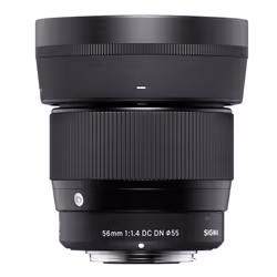 Sigma 56mm F1.4 DC DN | C, Téléobjectif, 10/6, Fujifilm X