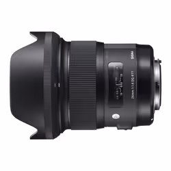 Sigma 24mm f/1.4 DG HSM Art MILC Objectif large Noir