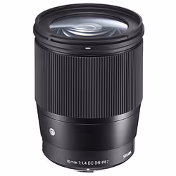 Sigma 16mm F1.4 DC DN | C, Objectif large, 16/13, Nikon Z