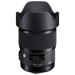 Sigma 20mm F1.4 DG HSM Art SLR Objectif ultra large Noir